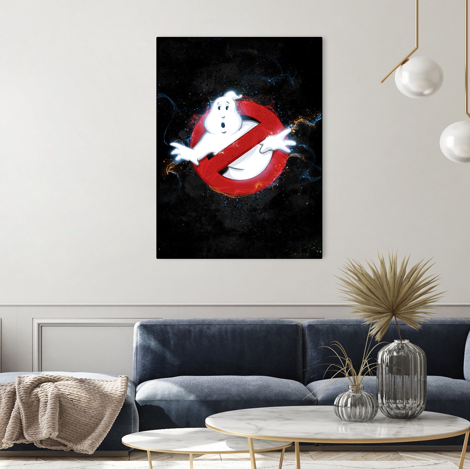 Ghostbusters by Nikita Abakumov on GIANT ART - black digital painting