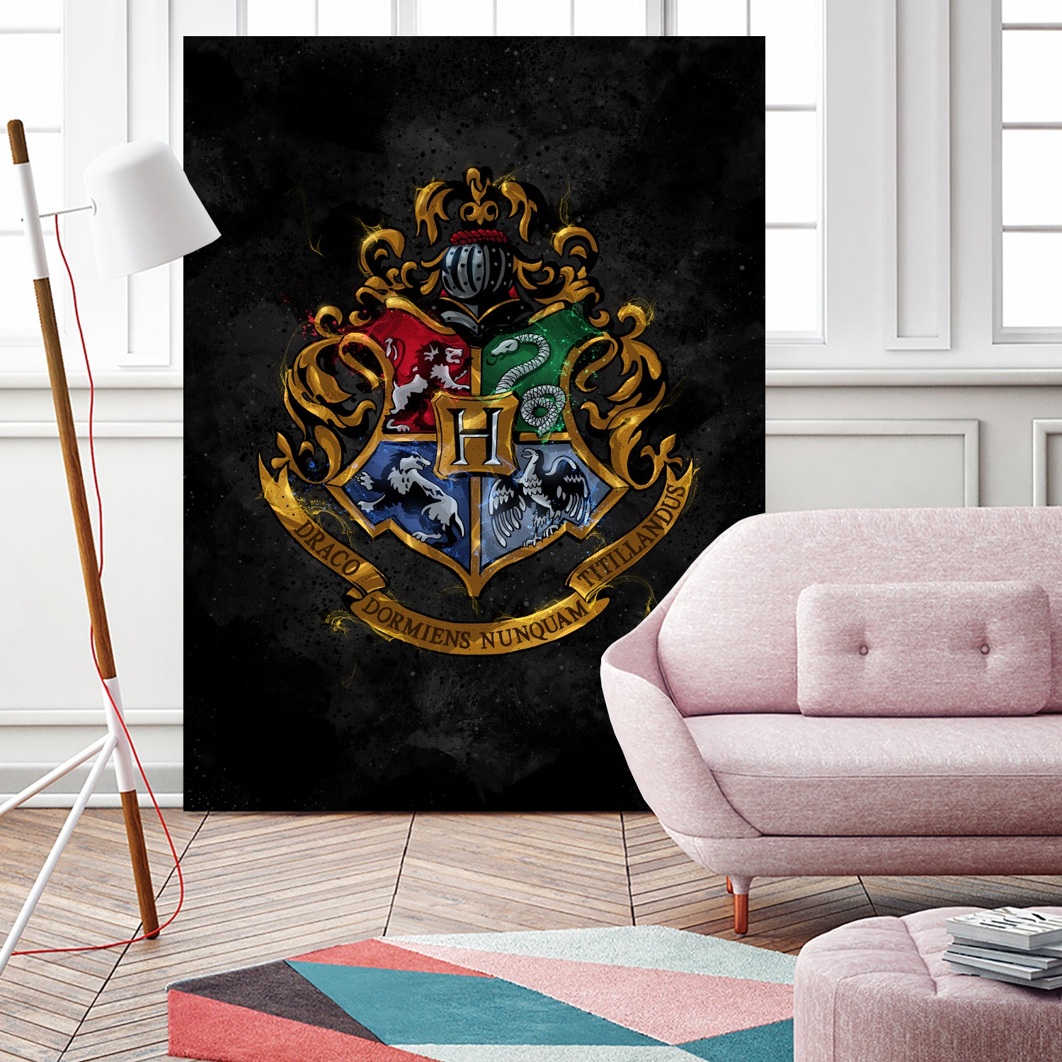 Hogwarts by Nikita Abakumov on GIANT ART - black digital painting