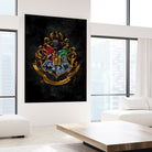 Hogwarts by Nikita Abakumov on GIANT ART - black digital painting