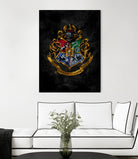 Hogwarts by Nikita Abakumov on GIANT ART - black digital painting