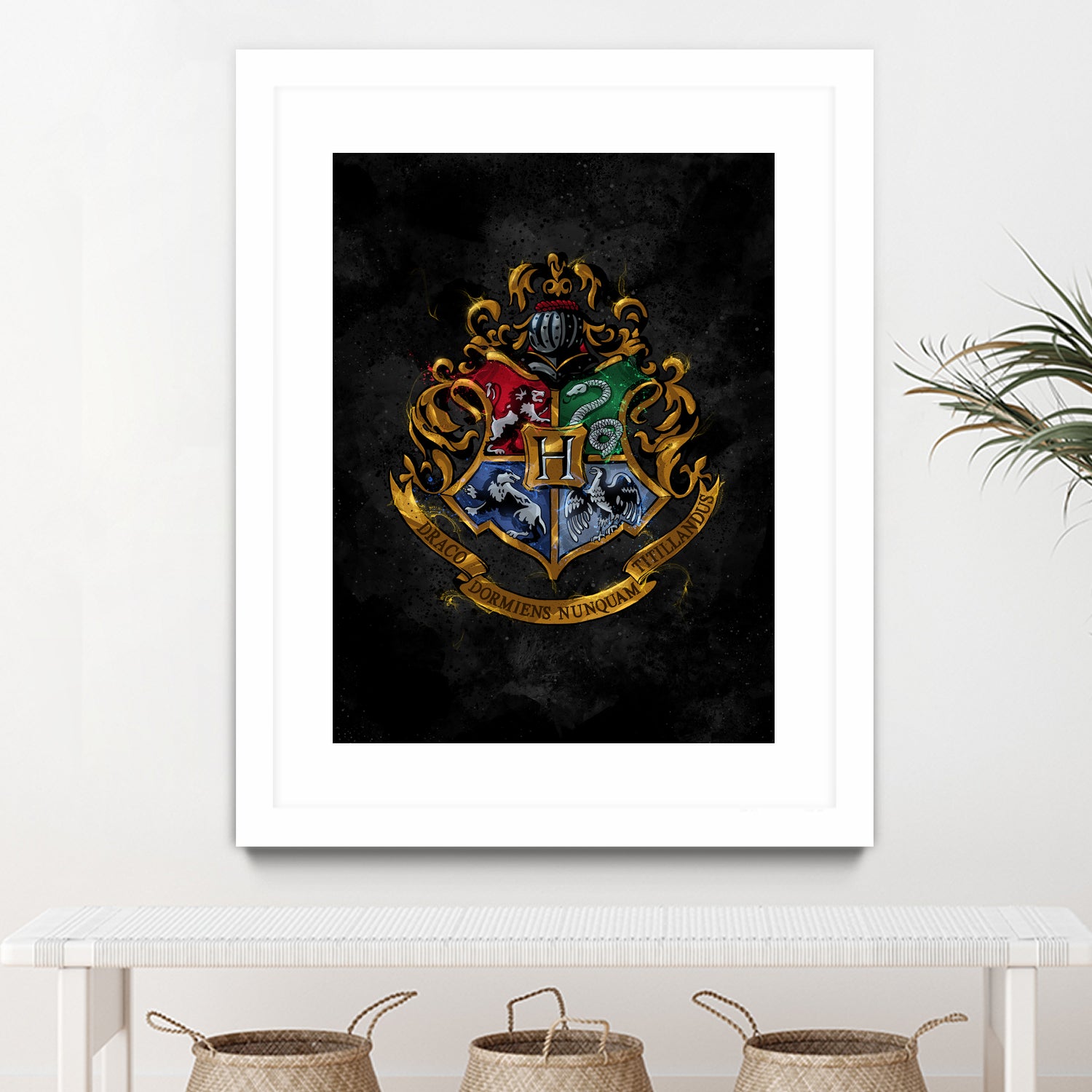 Hogwarts by Nikita Abakumov on GIANT ART - black digital painting