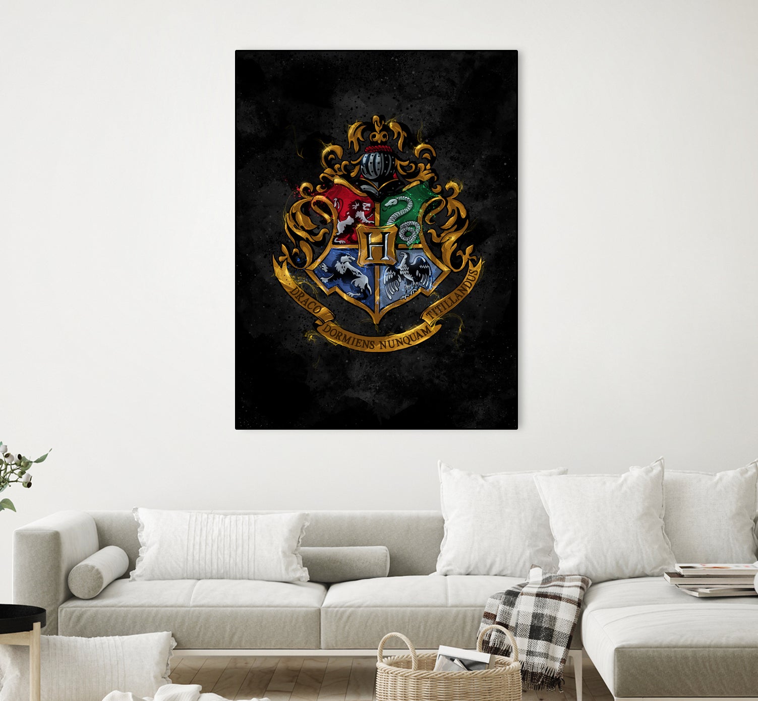 Hogwarts by Nikita Abakumov on GIANT ART - black digital painting