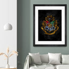 Hogwarts by Nikita Abakumov on GIANT ART - black digital painting