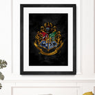 Hogwarts by Nikita Abakumov on GIANT ART - black digital painting