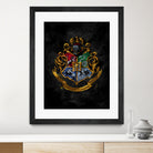 Hogwarts by Nikita Abakumov on GIANT ART - black digital painting