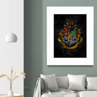 Hogwarts by Nikita Abakumov on GIANT ART - black digital painting