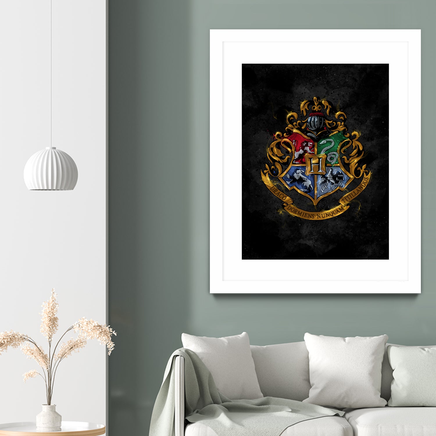 Hogwarts by Nikita Abakumov on GIANT ART - black digital painting