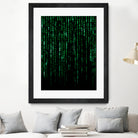 The Matrix Code by Nikita Abakumov on GIANT ART - black digital painting