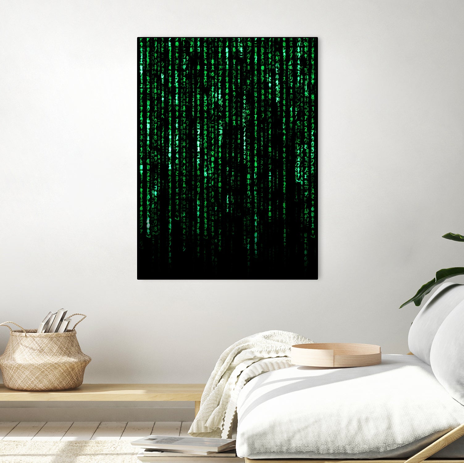 The Matrix Code by Nikita Abakumov on GIANT ART - black digital painting