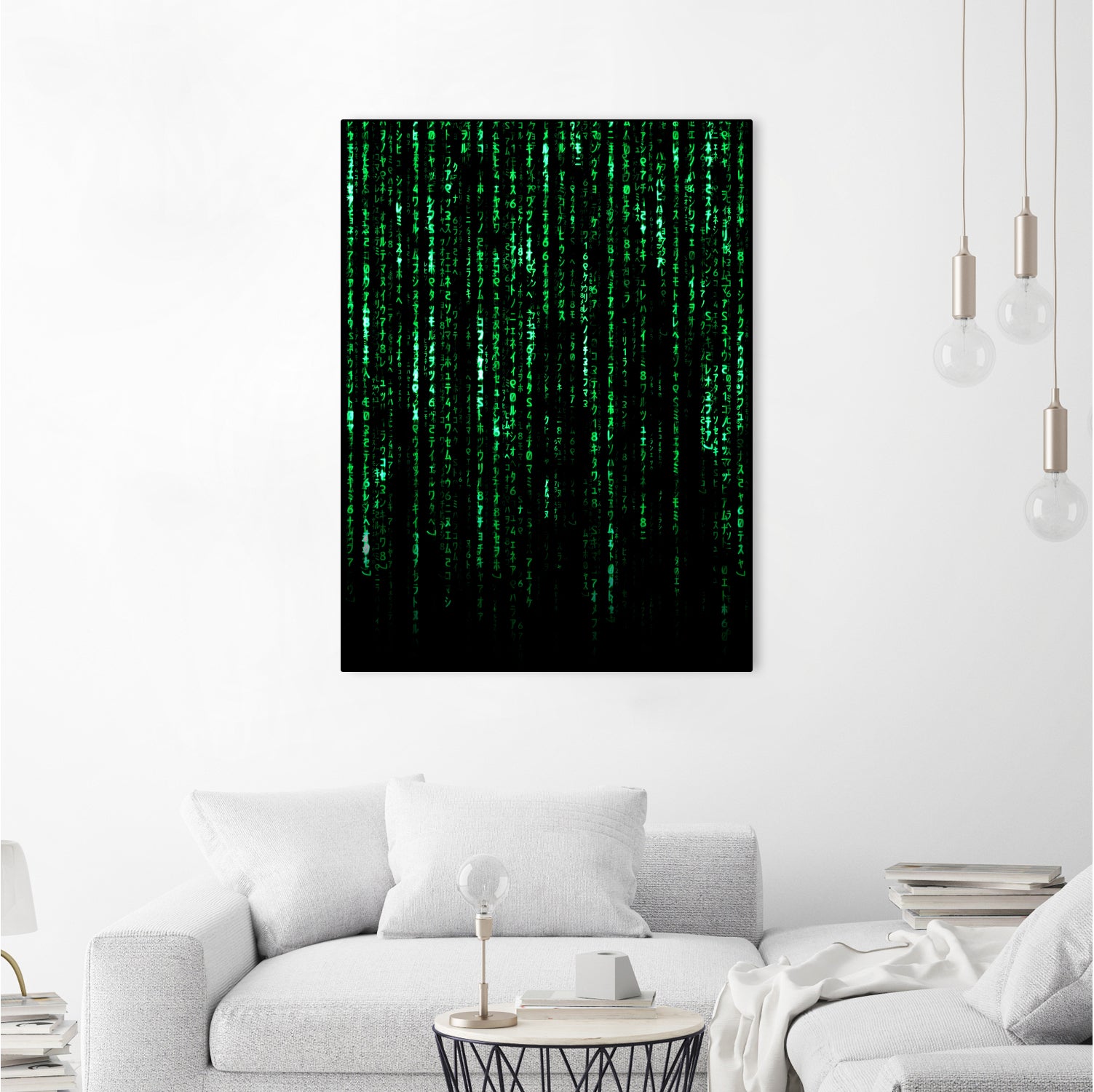 The Matrix Code by Nikita Abakumov on GIANT ART - black digital painting