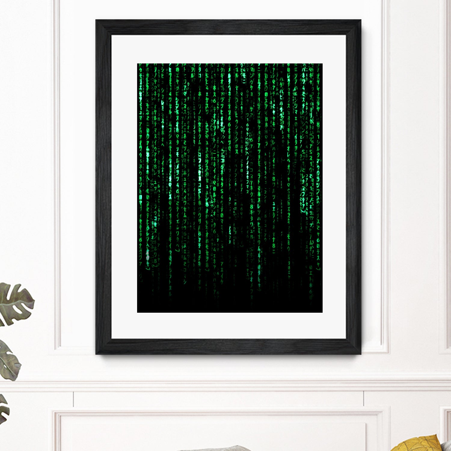 The Matrix Code by Nikita Abakumov on GIANT ART - black digital painting