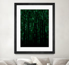 The Matrix Code by Nikita Abakumov on GIANT ART - black digital painting