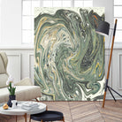 Abstract Marble Painting III by Amir Faysal on GIANT ART - gray digital painting