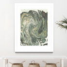 Abstract Marble Painting III by Amir Faysal on GIANT ART - gray digital painting