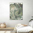 Abstract Marble Painting III by Amir Faysal on GIANT ART - gray digital painting