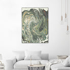 Abstract Marble Painting III by Amir Faysal on GIANT ART - gray digital painting