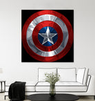 The Shield by Nikita Abakumov on GIANT ART - black digital painting