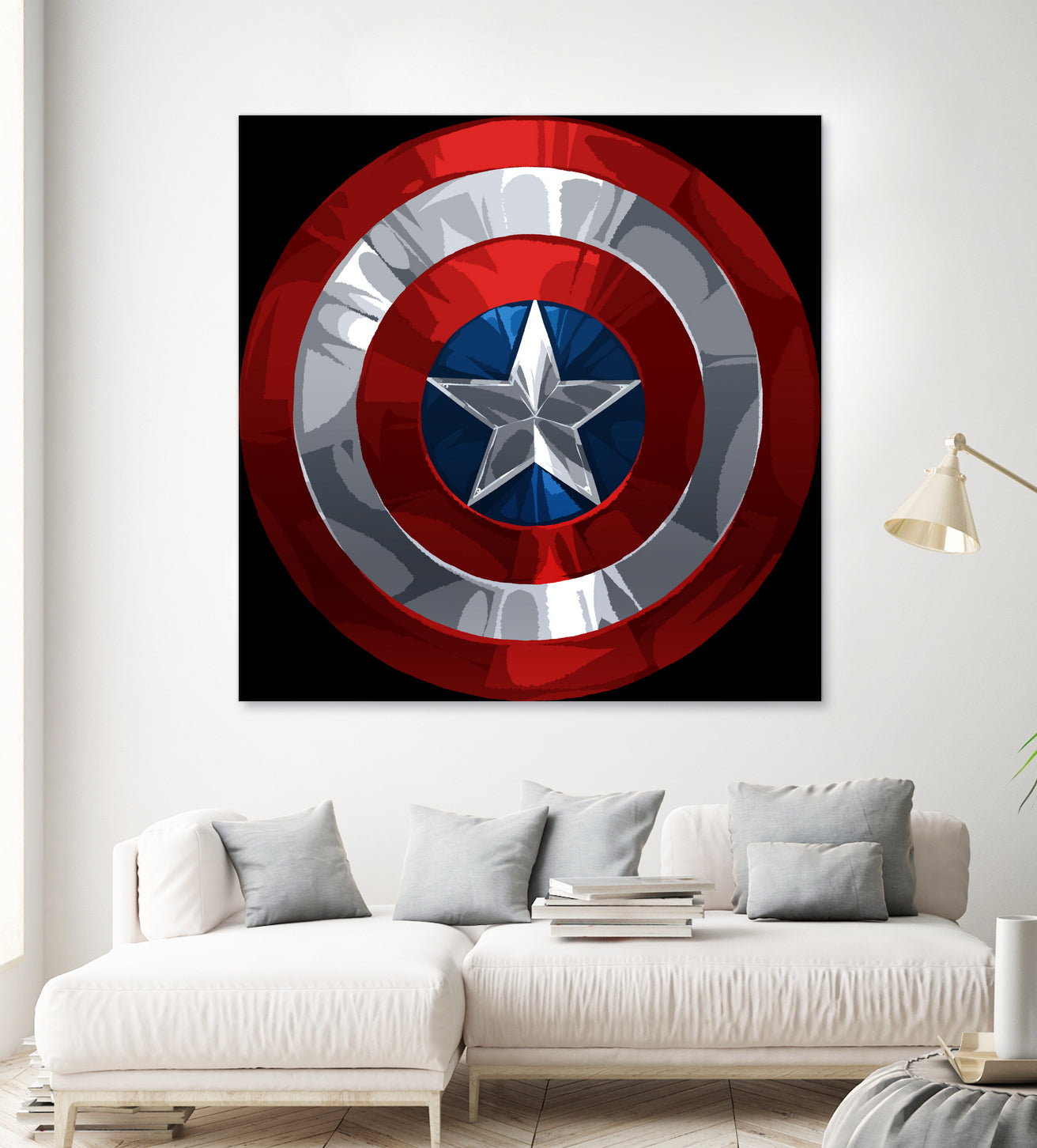 The Shield by Nikita Abakumov on GIANT ART - black digital painting