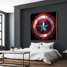 The Shield by Nikita Abakumov on GIANT ART - black digital painting