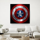 The Shield by Nikita Abakumov on GIANT ART - black digital painting