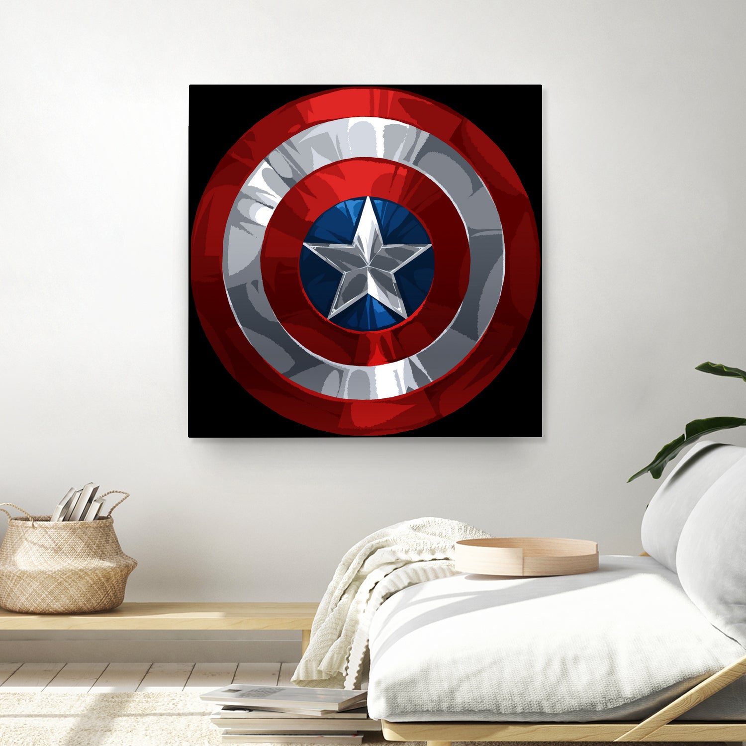 The Shield by Nikita Abakumov on GIANT ART - black digital painting