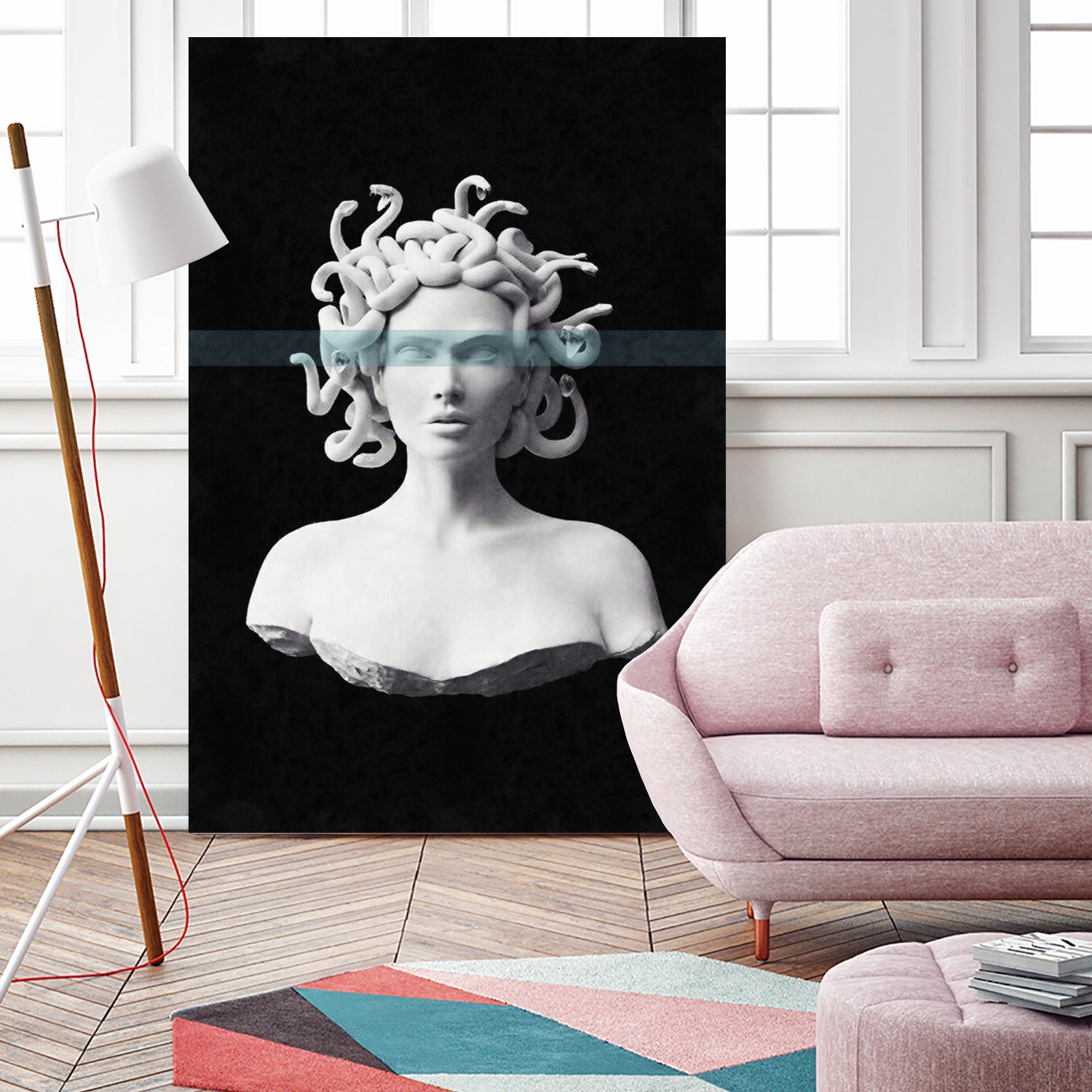 Medusa by Menelaos Trompoukis on GIANT ART - black digital painting