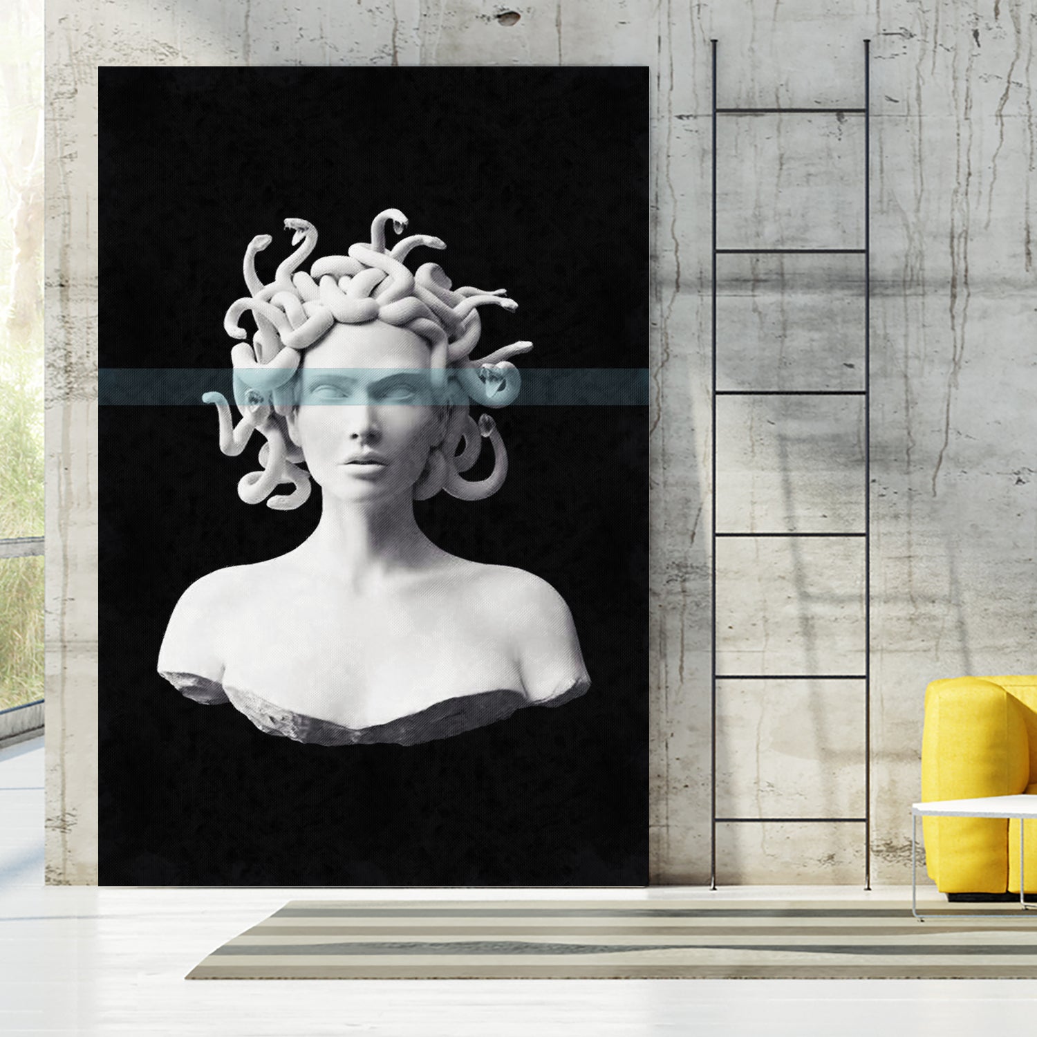 Medusa by Menelaos Trompoukis on GIANT ART - black digital painting