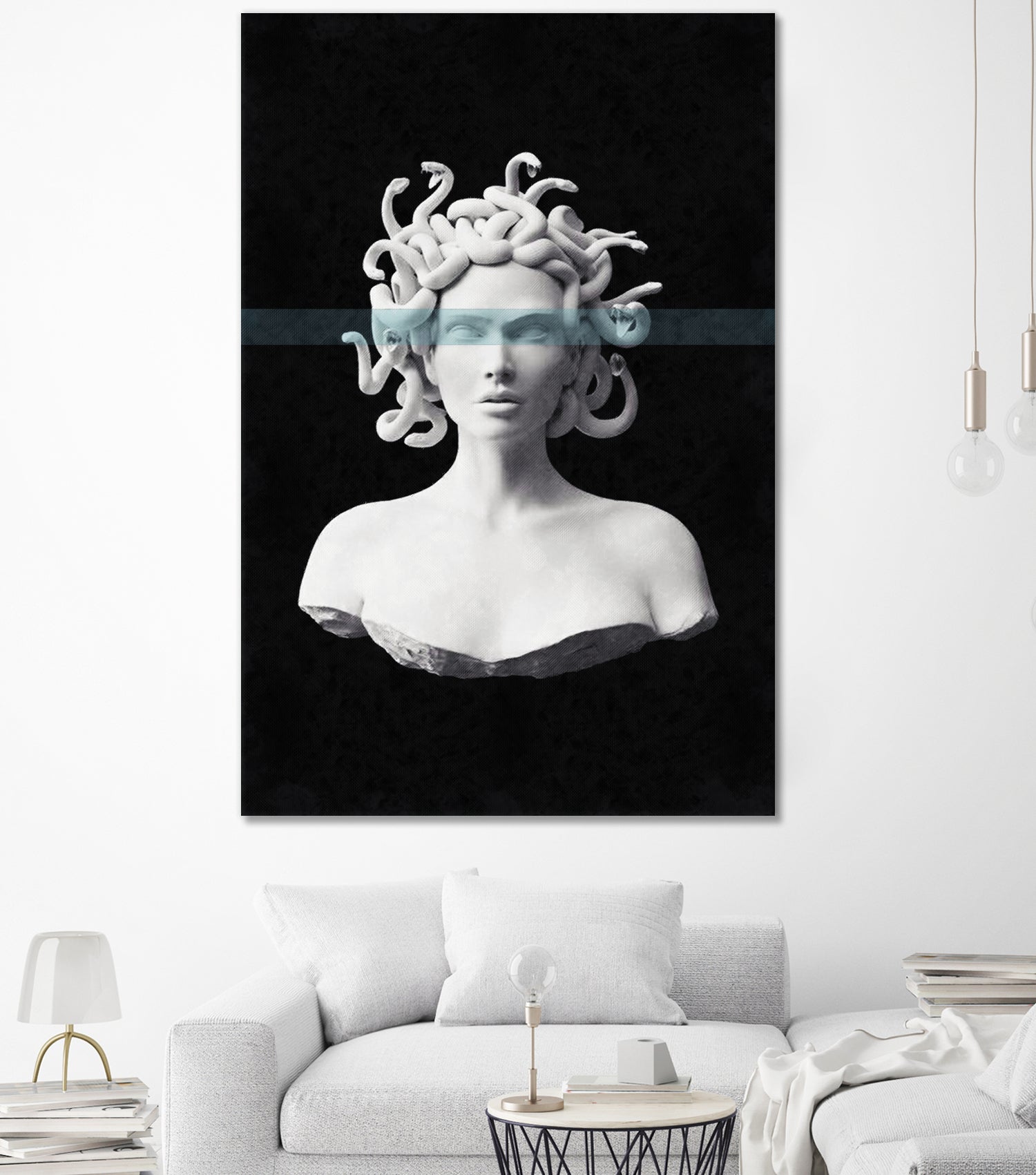 Medusa by Menelaos Trompoukis on GIANT ART - black digital painting