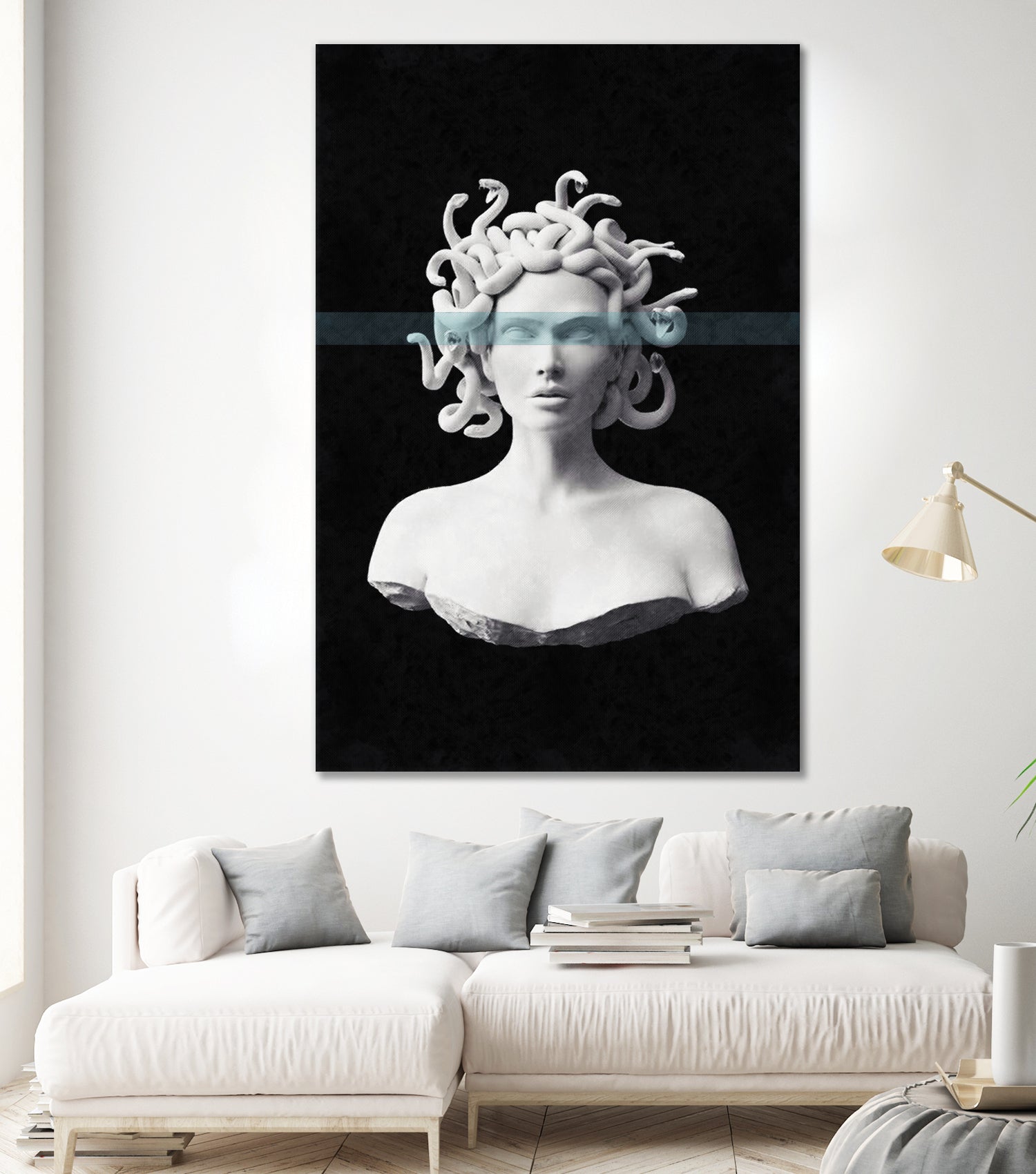 Medusa by Menelaos Trompoukis on GIANT ART - black digital painting