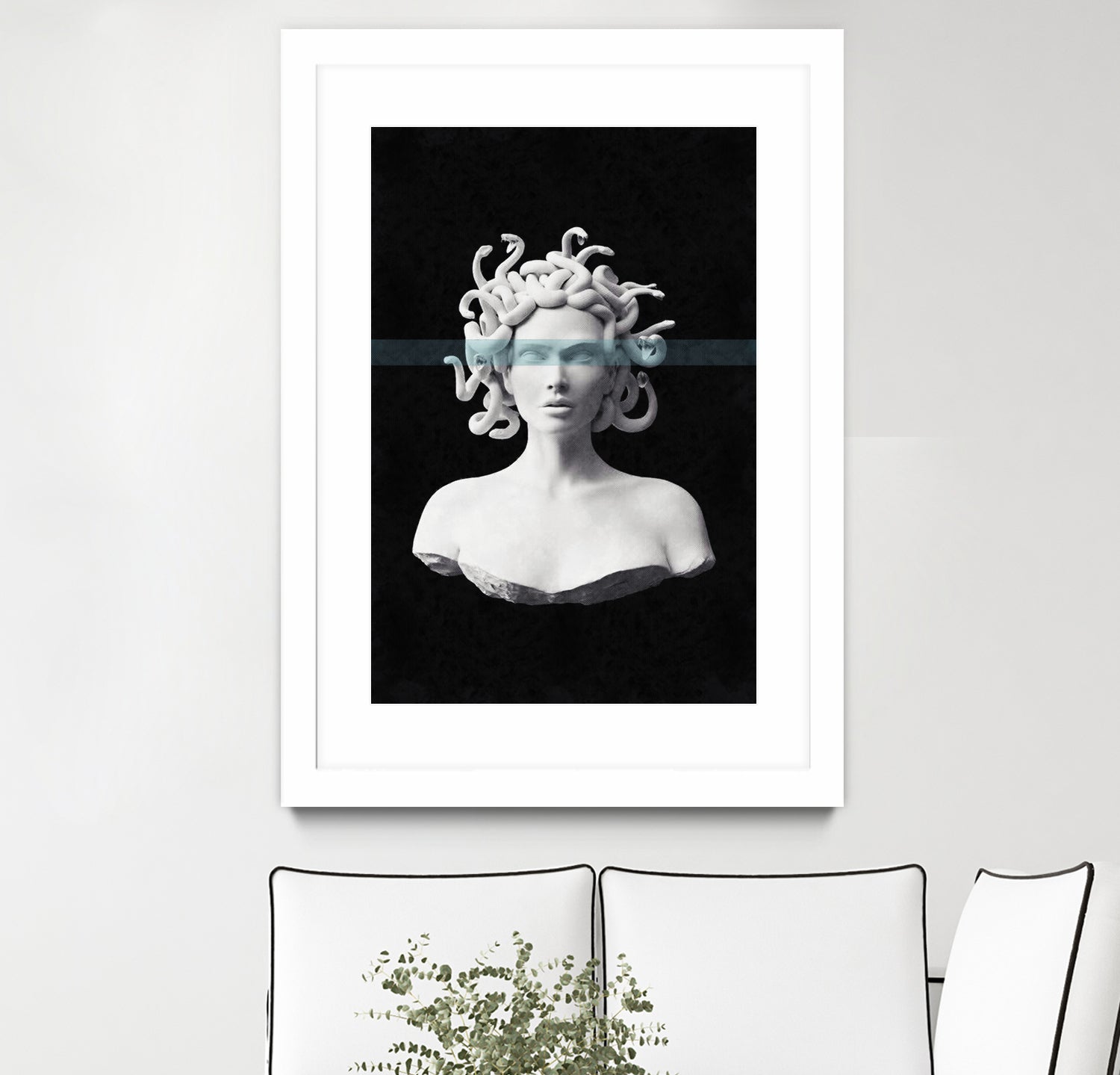 Medusa by Menelaos Trompoukis on GIANT ART - black digital painting