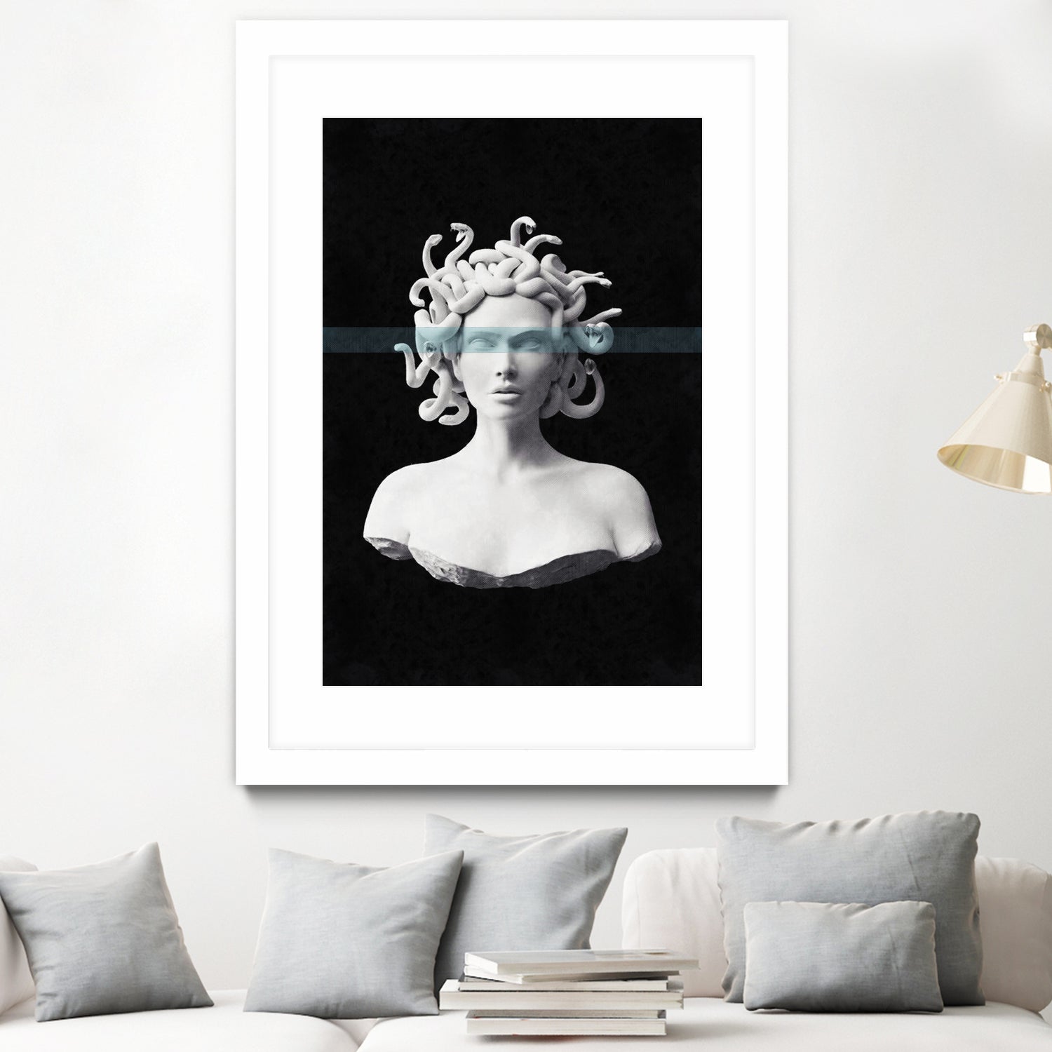 Medusa by Menelaos Trompoukis on GIANT ART - black digital painting