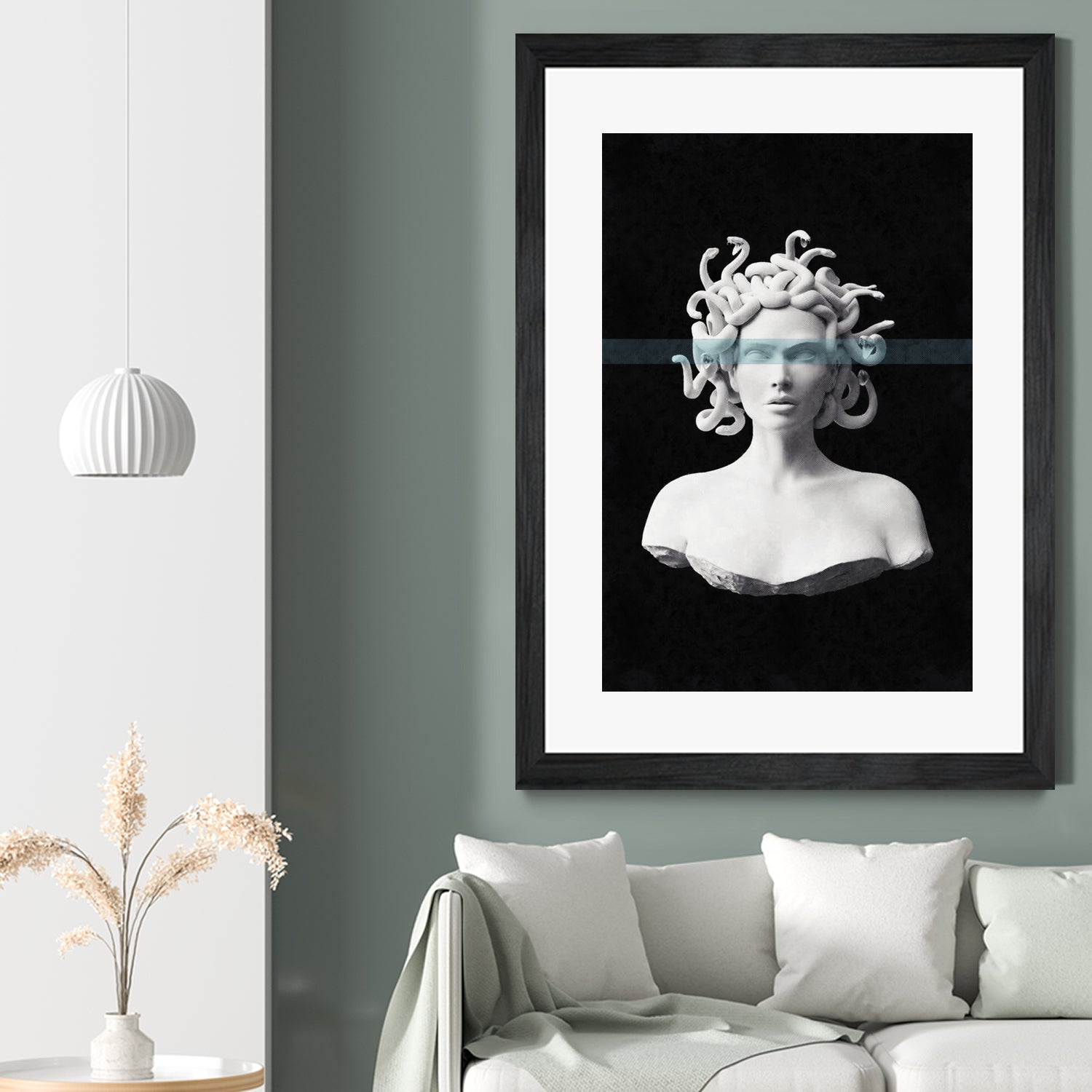 Medusa by Menelaos Trompoukis on GIANT ART - black digital painting