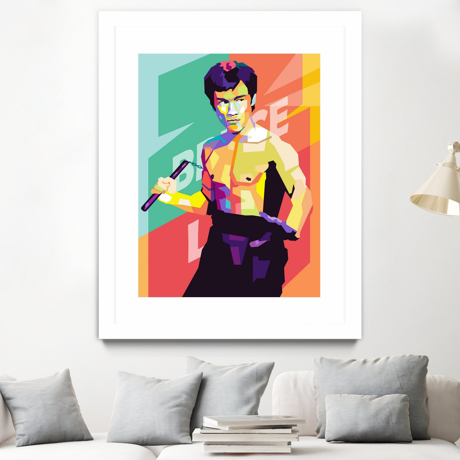 bruce lee by Martinus bagas Sutanto on GIANT ART - white vector illustration