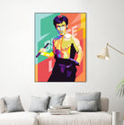 bruce lee by Martinus bagas Sutanto on GIANT ART - white vector illustration