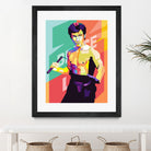 bruce lee by Martinus bagas Sutanto on GIANT ART - white vector illustration