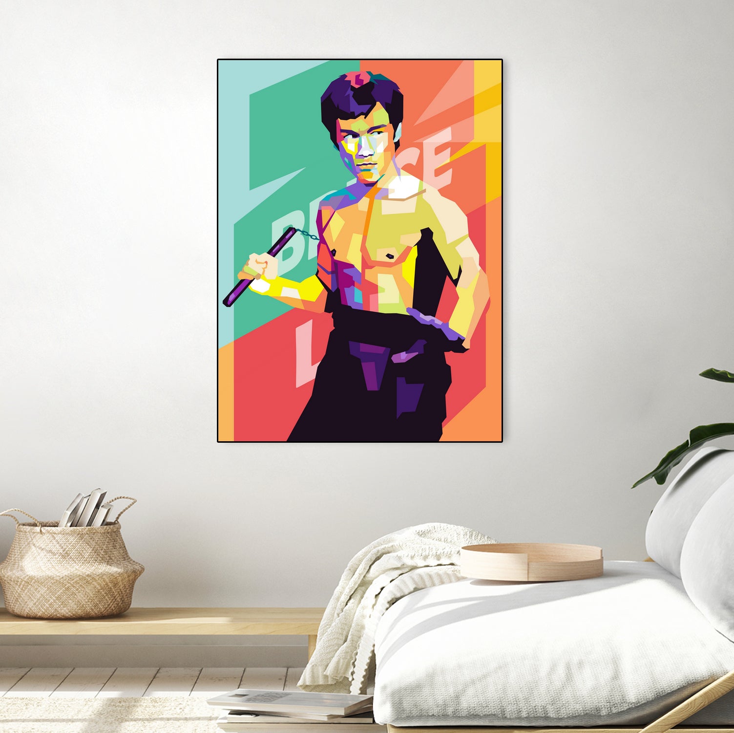 bruce lee by Martinus bagas Sutanto on GIANT ART - white vector illustration