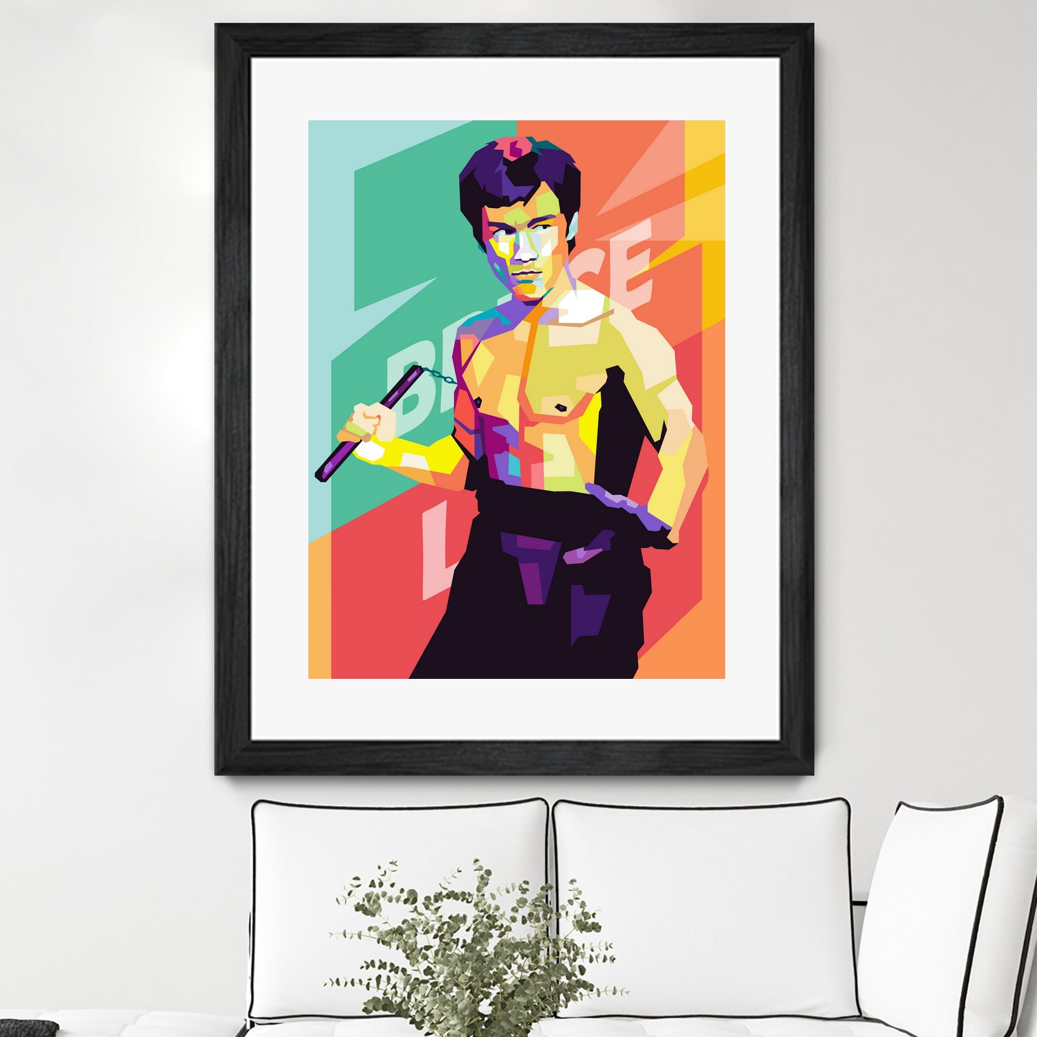 bruce lee by Martinus bagas Sutanto on GIANT ART - white vector illustration