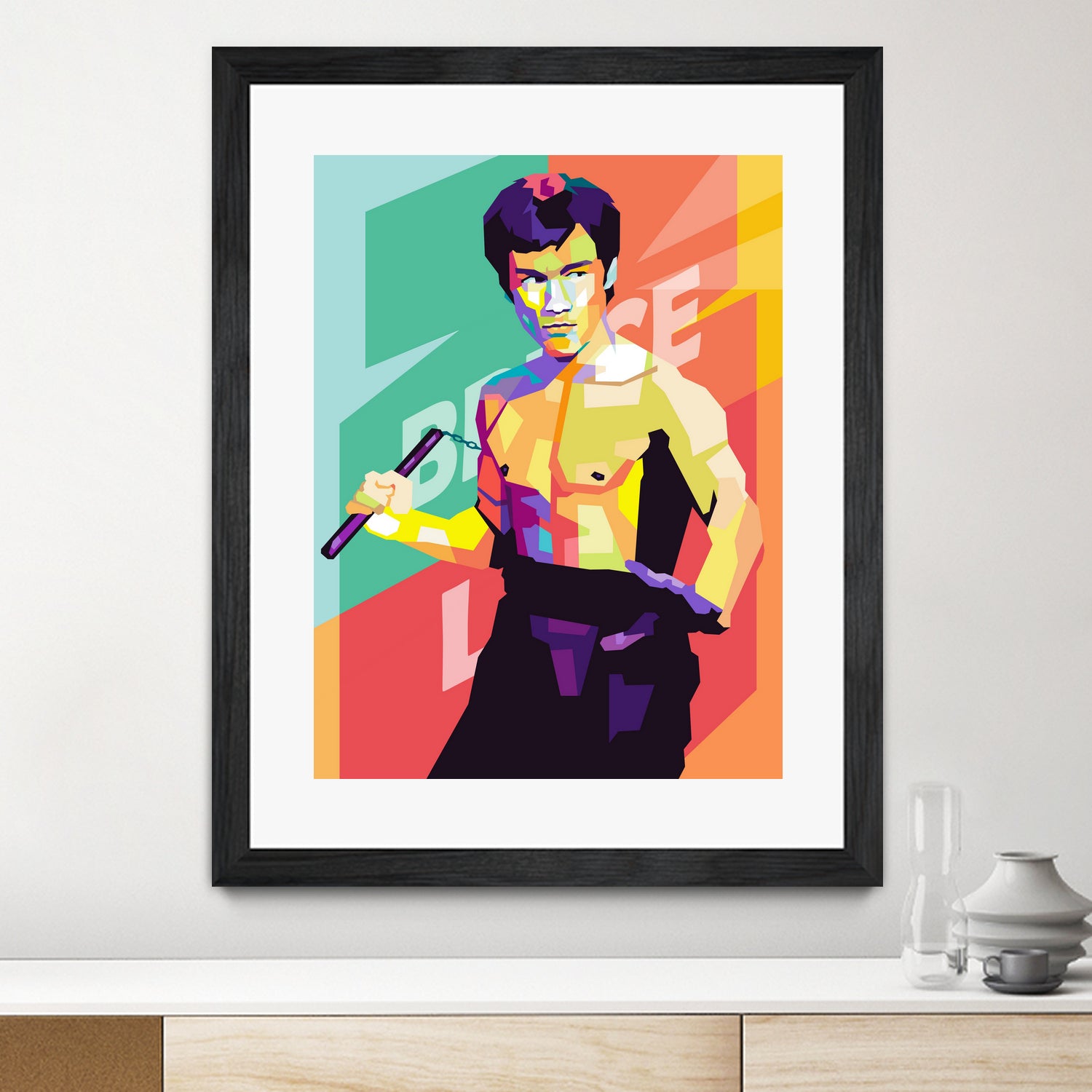 bruce lee by Martinus bagas Sutanto on GIANT ART - white vector illustration