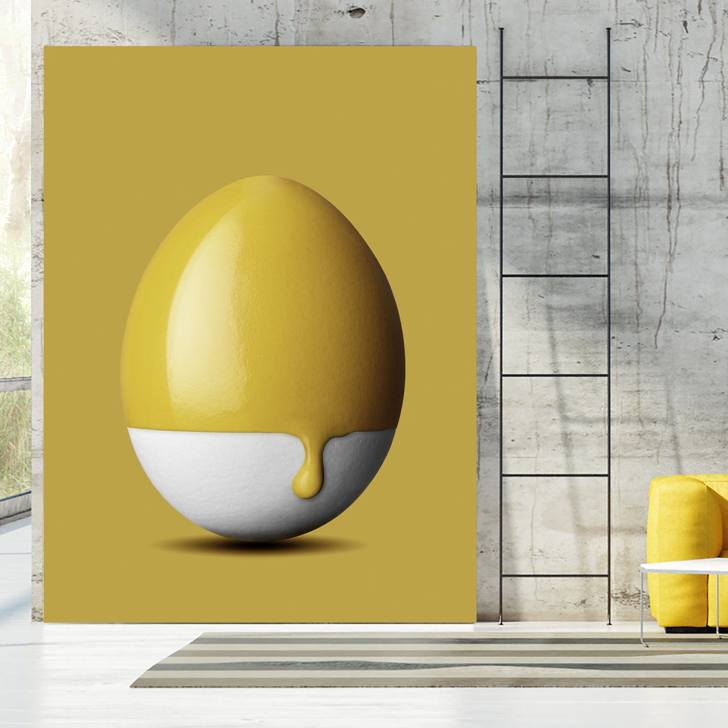 7751 C by Olivier Pasqual on GIANT ART - yellow photo manipulation