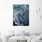 Abstract Marble Painting by Amir Faysal on GIANT ART - gray digital painting