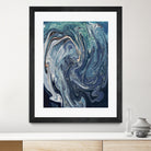 Abstract Marble Painting by Amir Faysal on GIANT ART - gray digital painting