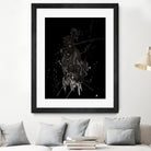 samurai japan katana warrior by Desi Setyoningrum on GIANT ART - black vector illustration