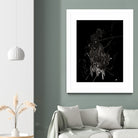 samurai japan katana warrior by Desi Setyoningrum on GIANT ART - black vector illustration