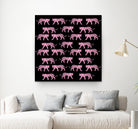 Pink Tiger by Vanka Manitarka on GIANT ART - pink digital painting