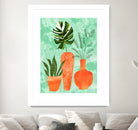 Water My Plants by Uma Gokhale on GIANT ART - green digital painting