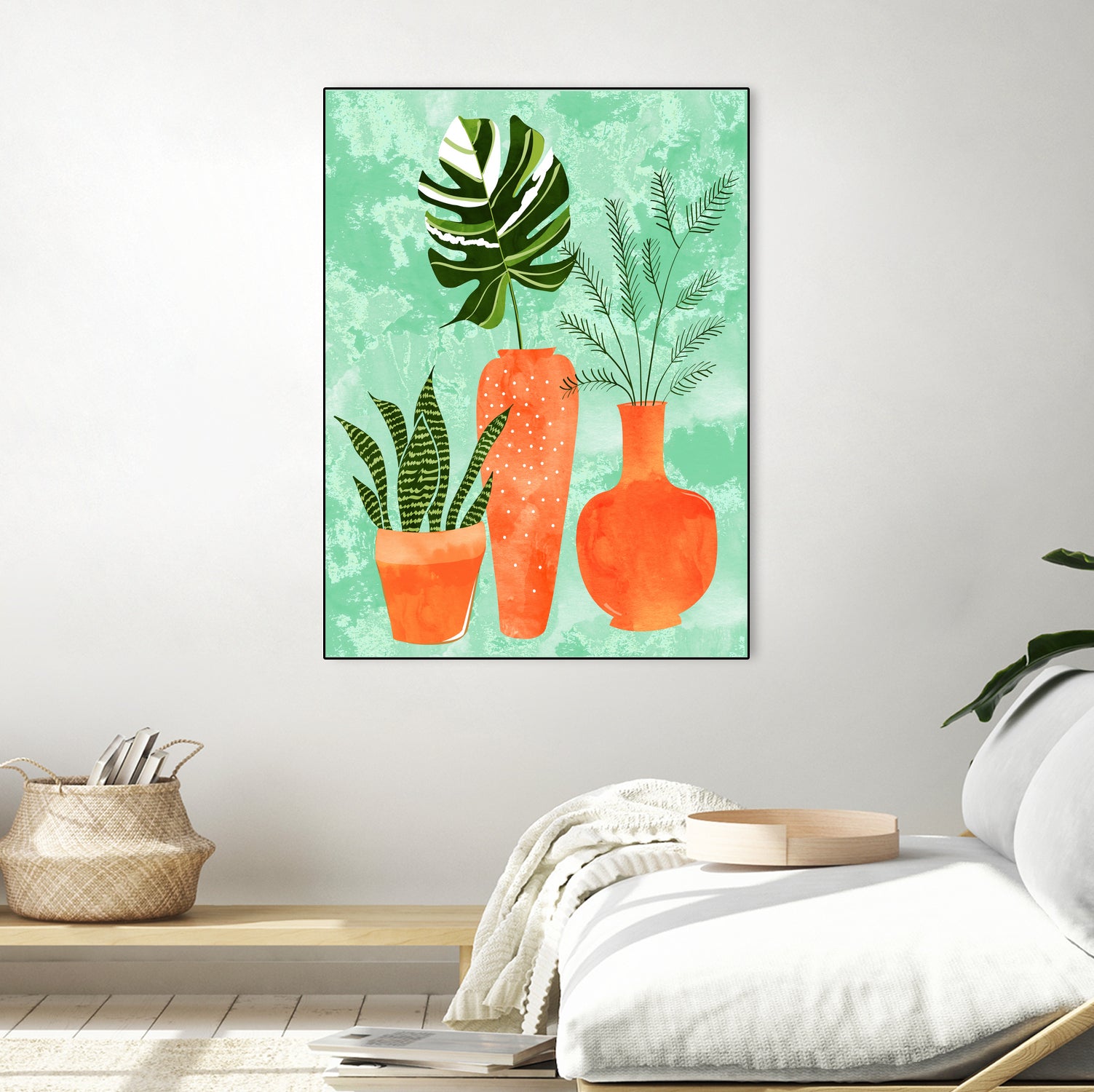 Water My Plants by Uma Gokhale on GIANT ART - green digital painting