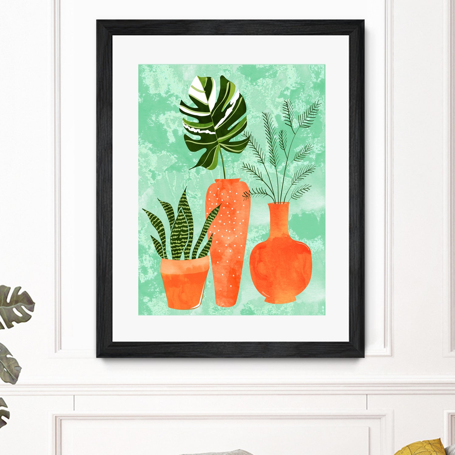 Water My Plants by Uma Gokhale on GIANT ART - green digital painting