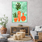 Water My Plants by Uma Gokhale on GIANT ART - green digital painting