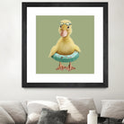 DUCK by JUMALI KATANI on GIANT ART - green digital painting