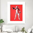 Stormtrooper | Pop Art by William Cuccio on GIANT ART - red digital painting